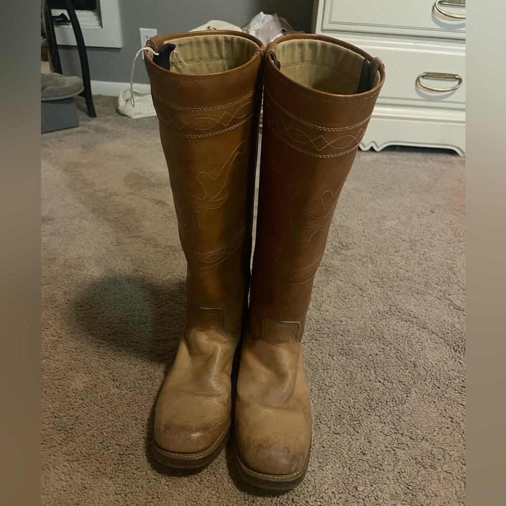 INQUIRE FIRST Replica Frye campus horse stitch boots